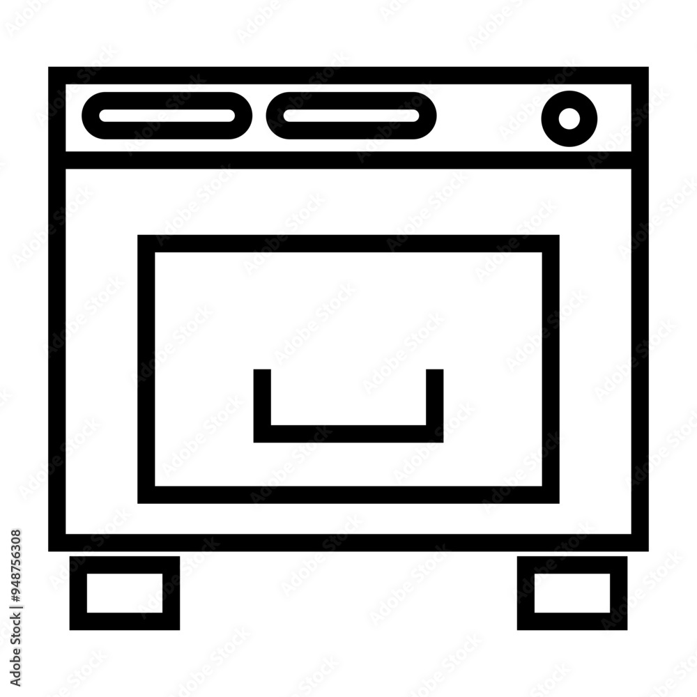 illustration of oven illustration of oven