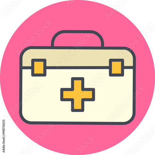 First Aid Kit Vector Icon