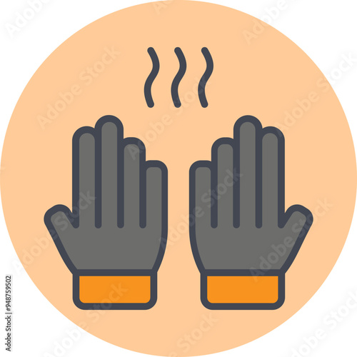 Smelly Hands Vector Icon