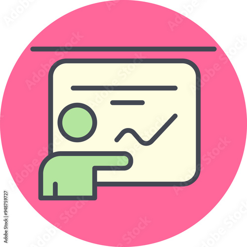 Presentation Vector Icon