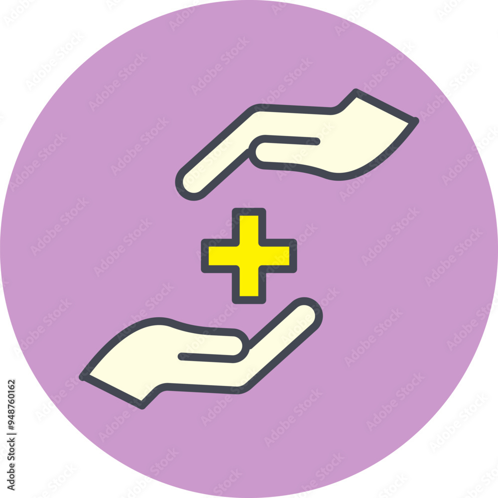 Obraz premium Health Insurance Vector Icon