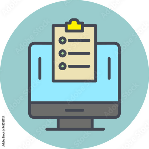 List Vector Icon