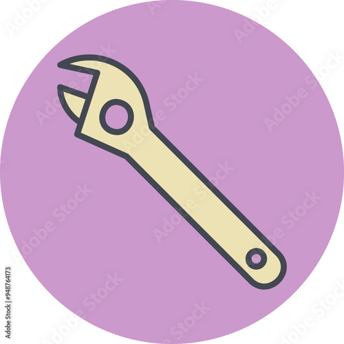Wrench Vector Icon