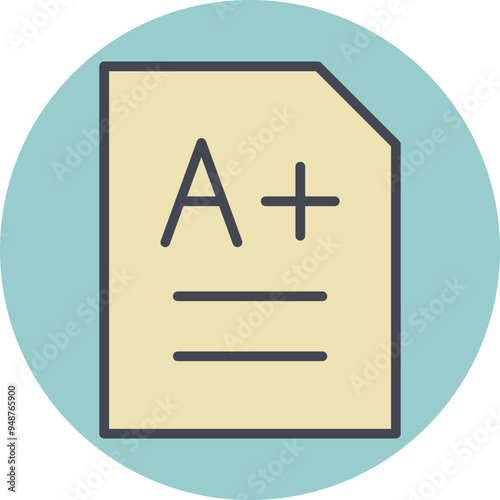 A+ Vector Icon