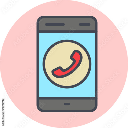 Calling Vector Icon