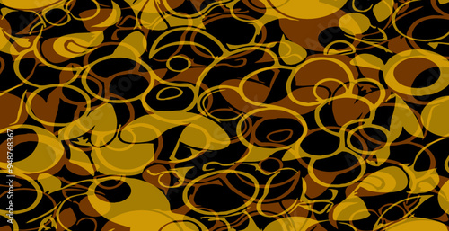 Abstract pattern. Illustration for printing on wall decorations. For use in graphics.