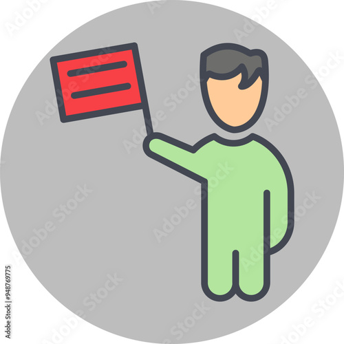 Protest Vector Icon