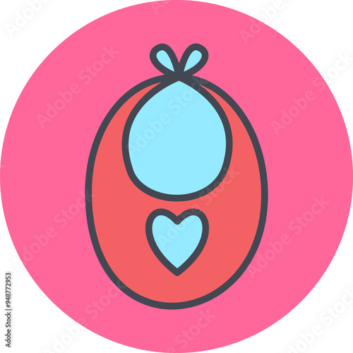 Bib Vector Icon