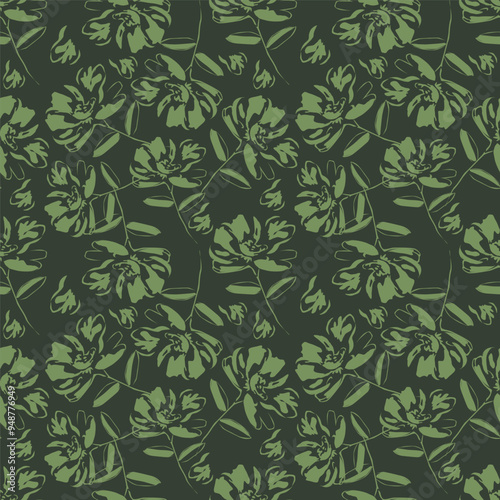 the combination of natural tones and detailed motifs makes this pattern a soothing and stylish option.