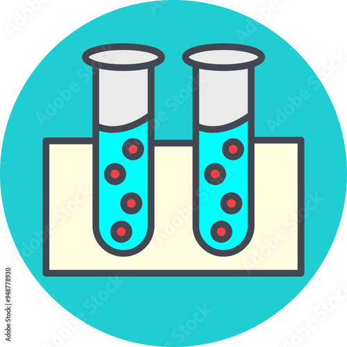 Test Tube Vector Icon
