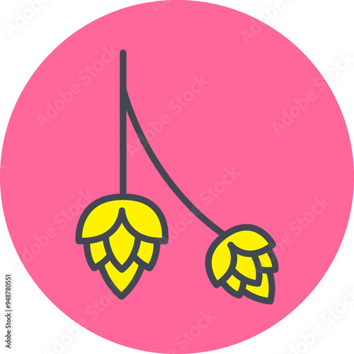 Hops Vector Icon