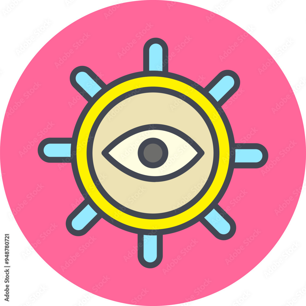View Settings Vector Icon View Settings Vector Icon