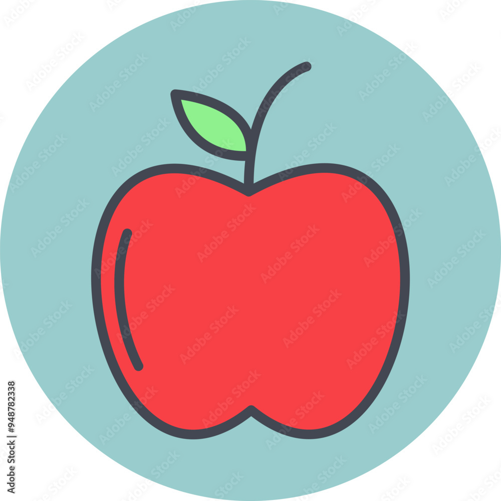 Apples Vector Icon Apples Vector Icon