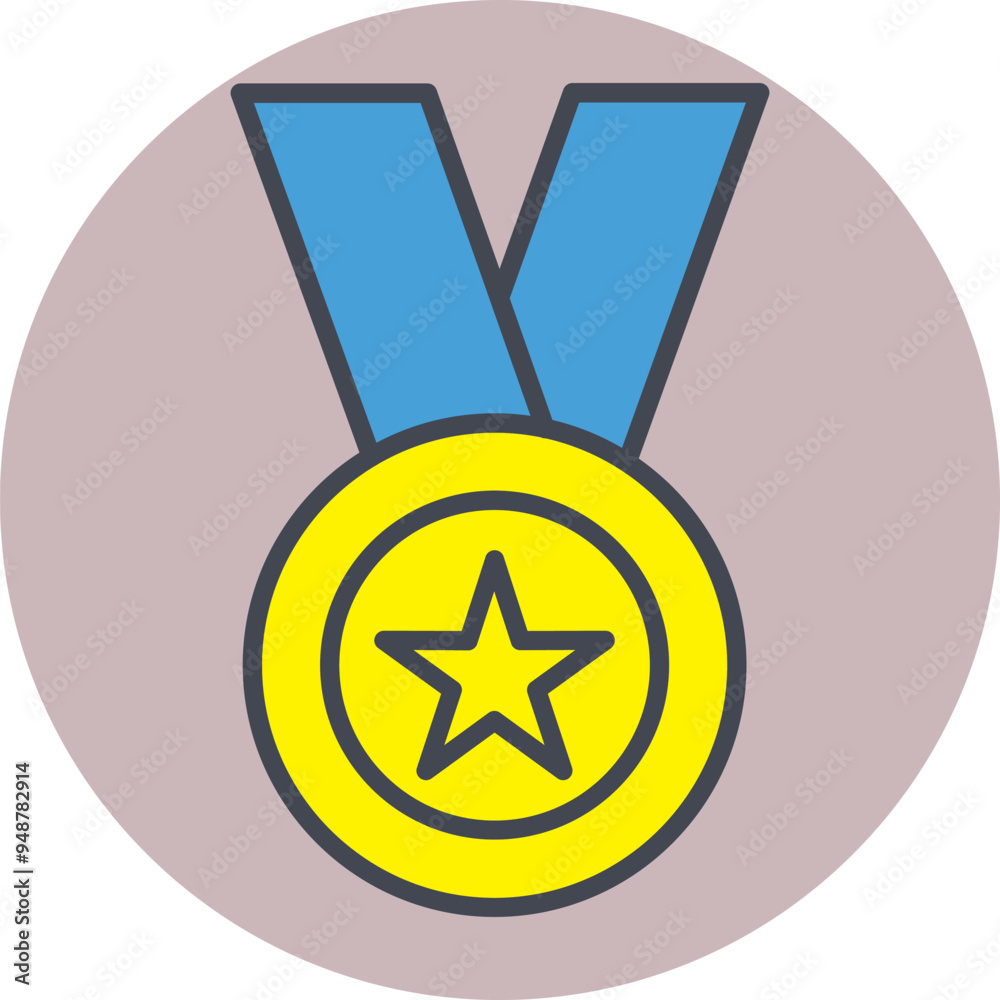 Medal Vector Icon