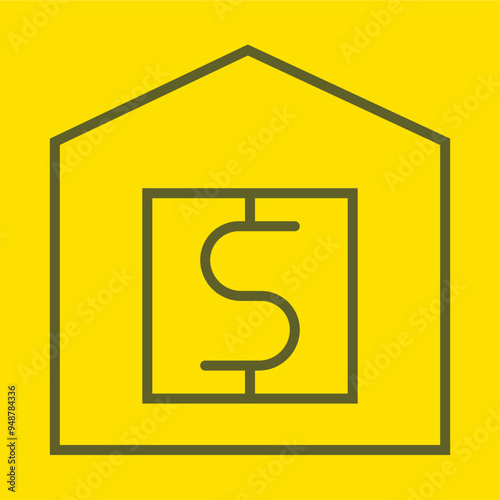 Real Estate Sale icon Design photo