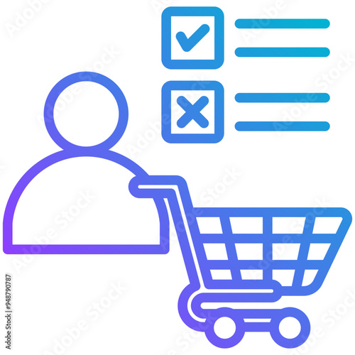 Customer Behavior Icon