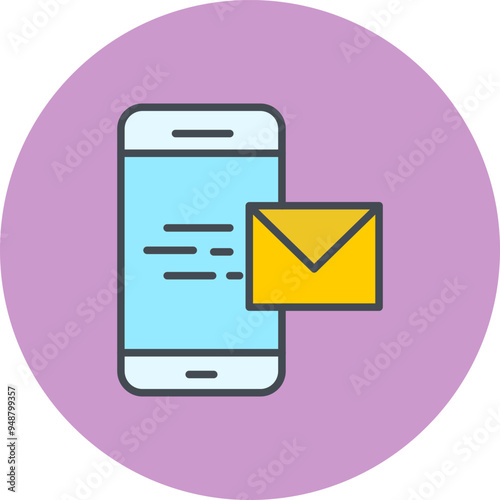 SMS Vector Icon