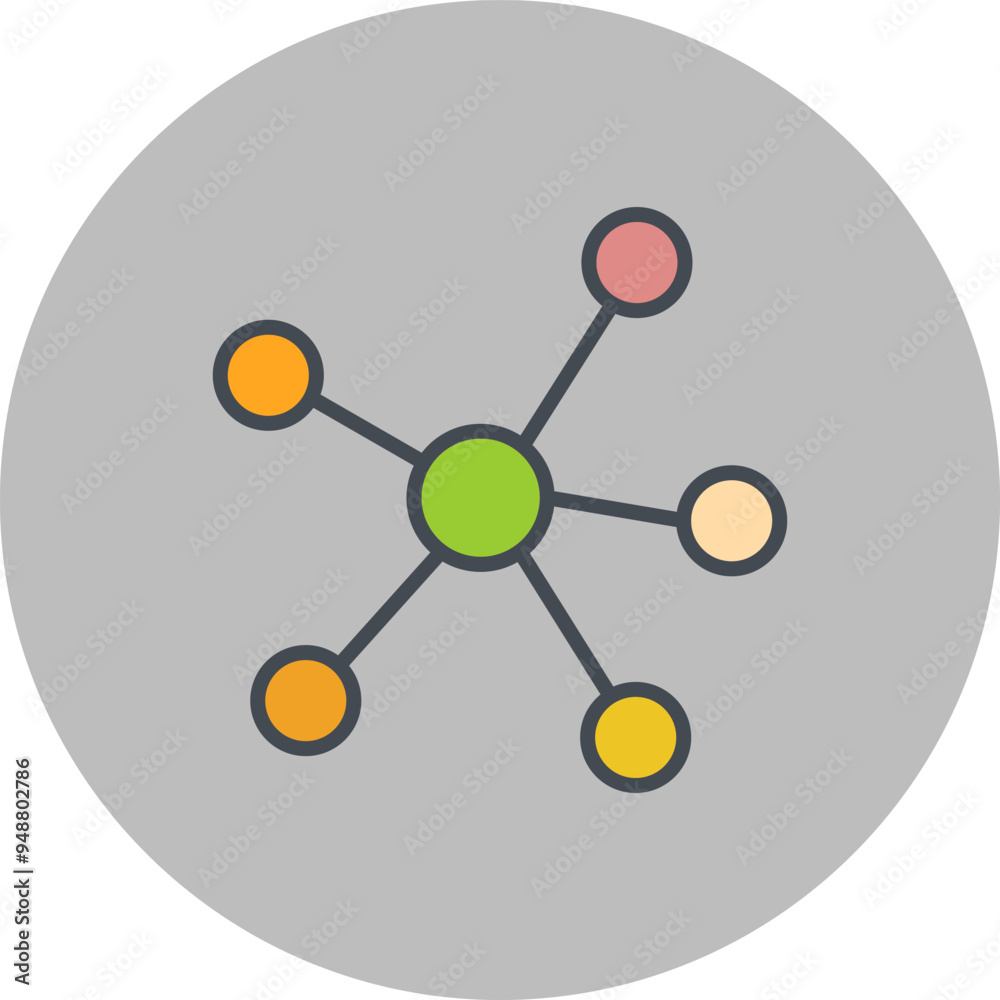 Networking Vector Icon Networking Vector Icon
