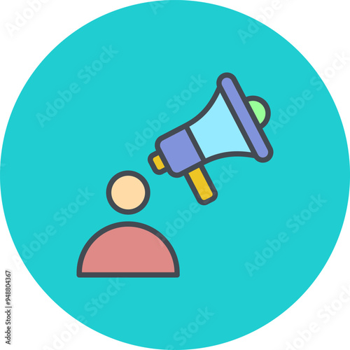 Advertiser Vector Icon
