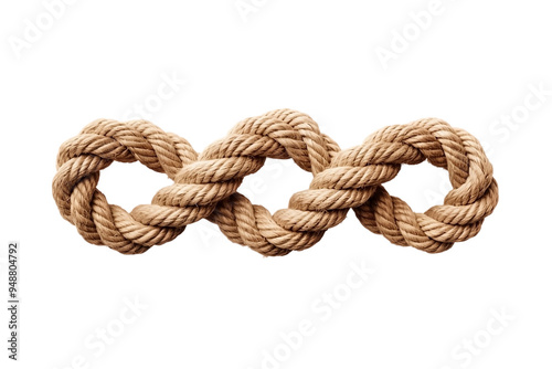 Close-up of Rope Frame Knot