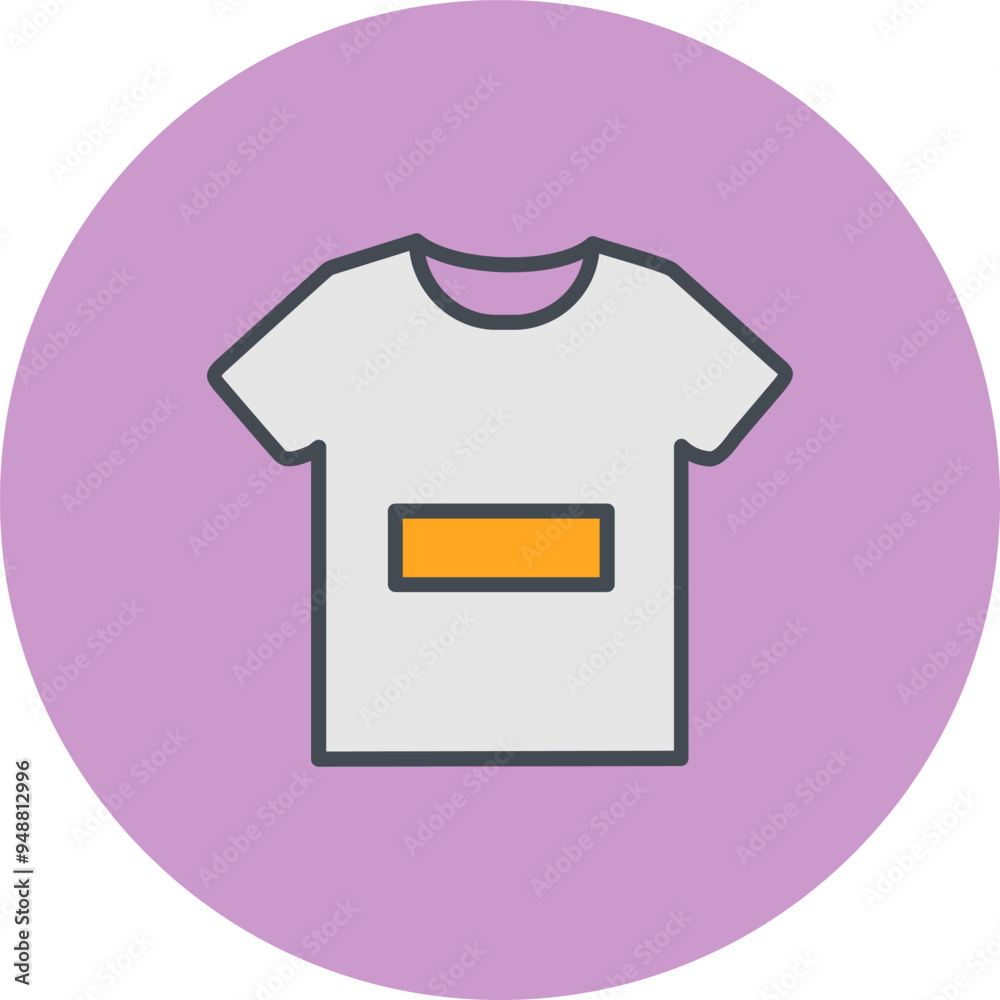 T-Shirt Vector Icon T-Shirt Vector Icon