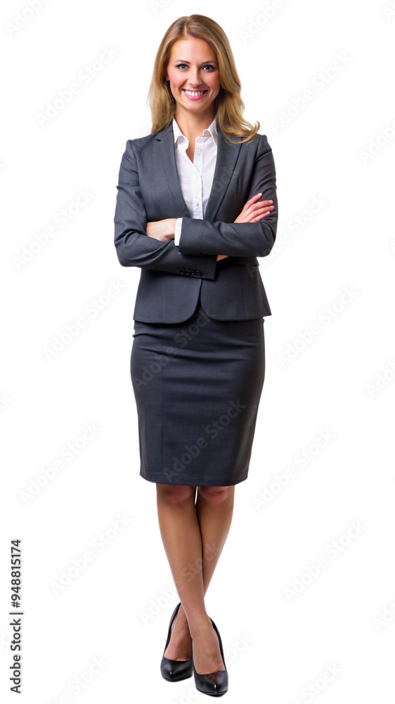 Business woman isolated on a transparent background. Business woman isolated on a transparent background.
