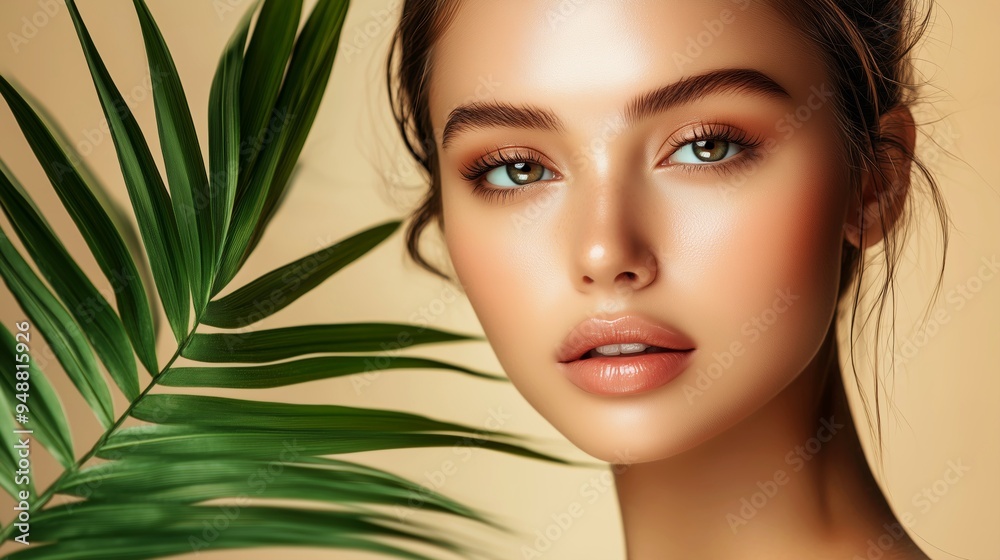 A stunning portrait of a beautiful woman, Portrait, Beauty, Natural, Skincare, Clear Skin A stunning portrait of a beautiful woman, Portrait, Beauty, Natural, Skincare, Clear Skin