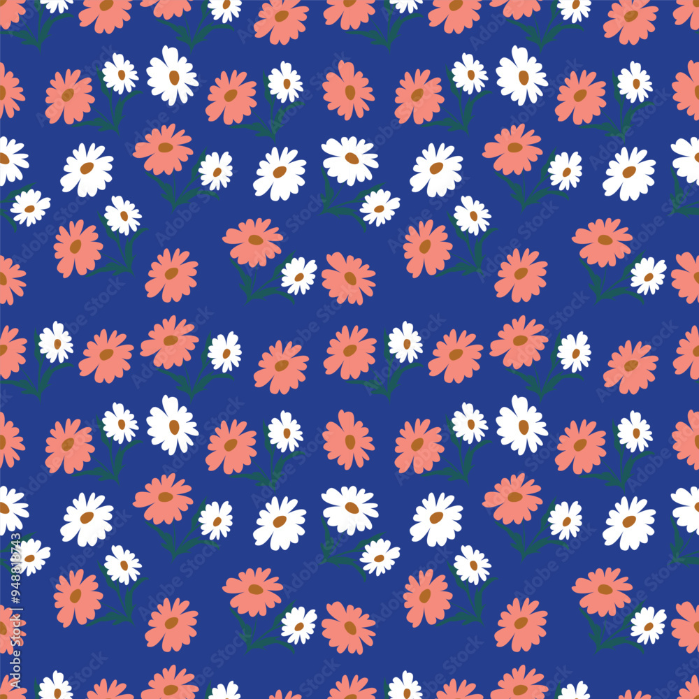 beautiful flower seamless pattern with background beautiful flower seamless pattern with background