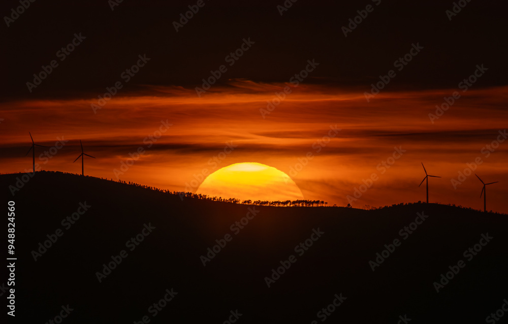 Obraz premium Spectacular summer sunset!