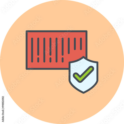 Barcode Access Vector Icon
