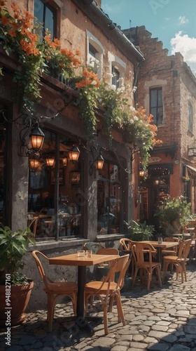 cafe in the city