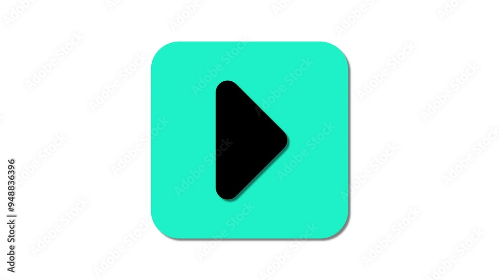 Animated play button icon design from static shapes to dynamic visuals . Animated play button icon design from static shapes to dynamic visuals .