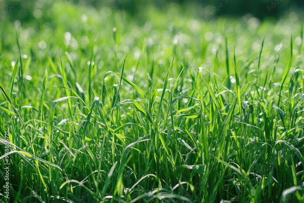 Perrenial Rye Grass in a Garden: Versatile Green Plant for Europa and Asia Perrenial Rye Grass in a Garden: Versatile Green Plant for Europa and Asia