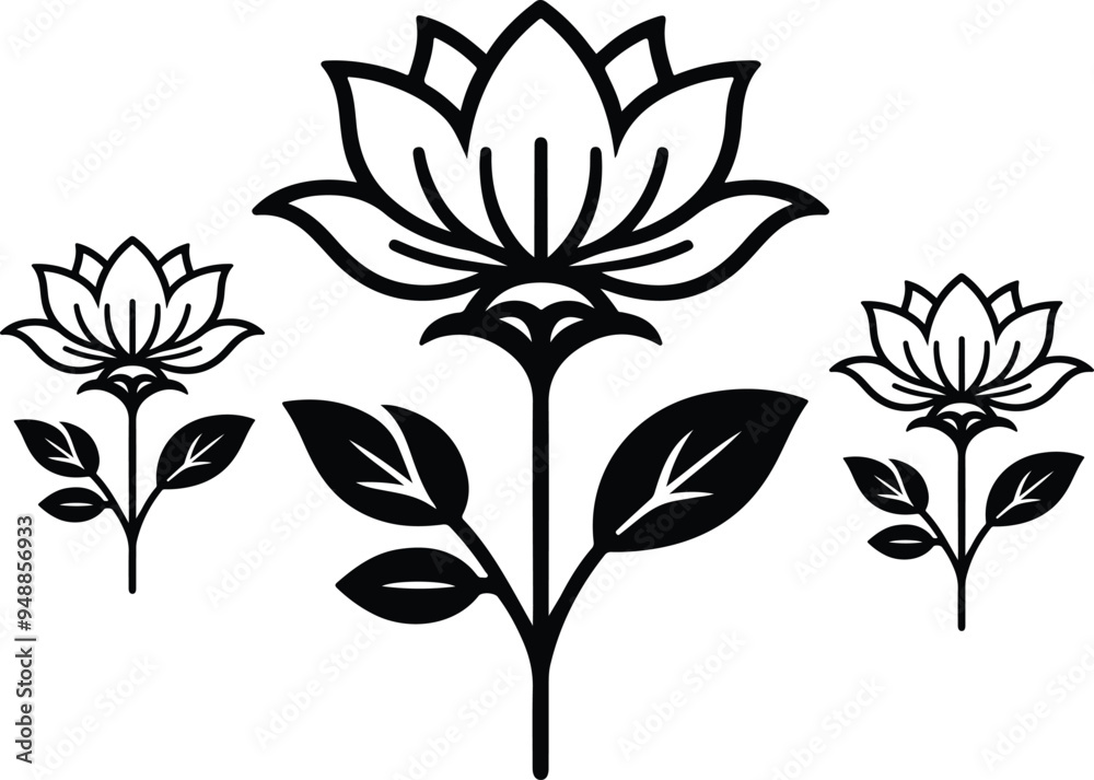 Rose flower vector Rose flower vector