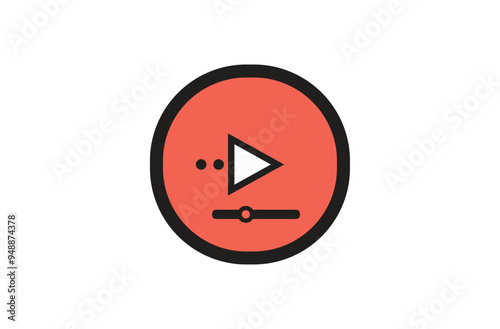 colorful video and music player logo Free Download colorful video and music player logo - GFXLoad