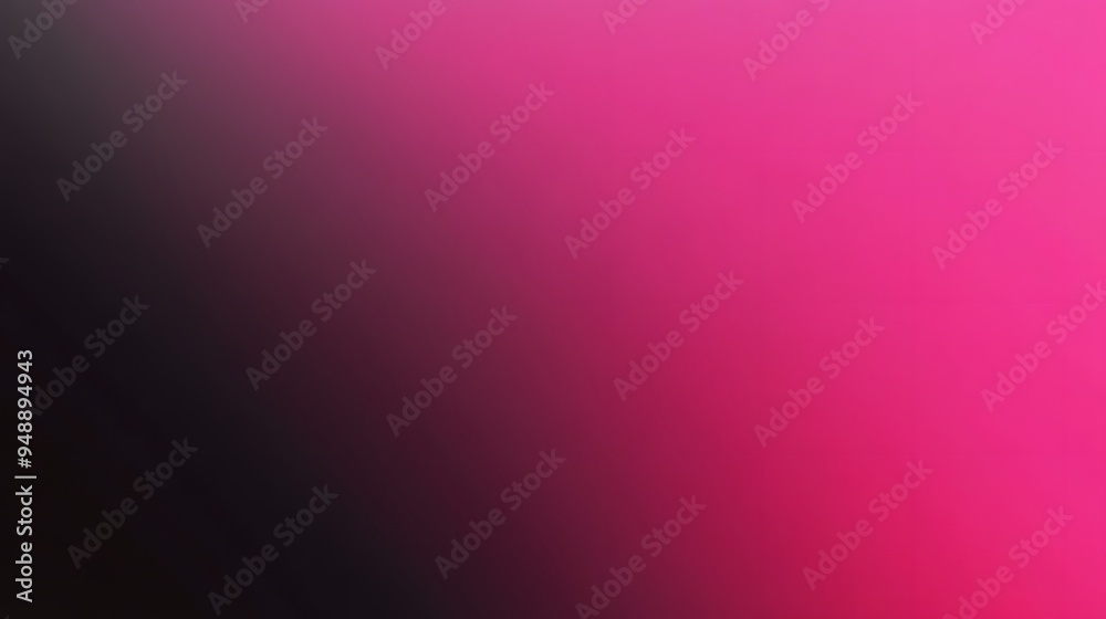 Fototapeta premium Gradient Shapes Black and Pink, Abstract Image, Texture, Pattern, Wallpaper, Cover and Screen for Smartphone, PC, Laptop, 9:16 and 16:9 Format