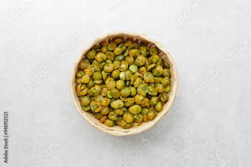 Greennut roasted salted, green peas photo