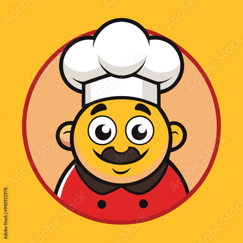 Chef Mascot cartoon mascot logo design