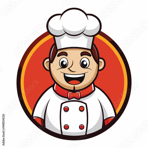 Chef Mascot cartoon mascot logo design