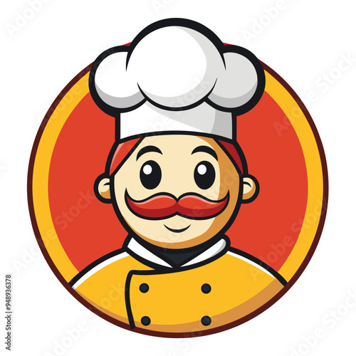 Chef Mascot cartoon mascot logo design
