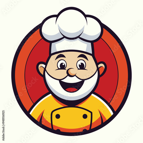 Chef Mascot cartoon mascot logo design