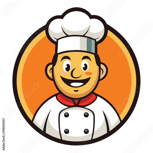 Chef Mascot cartoon mascot logo design