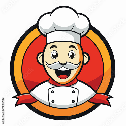 Chef Mascot cartoon mascot logo design
