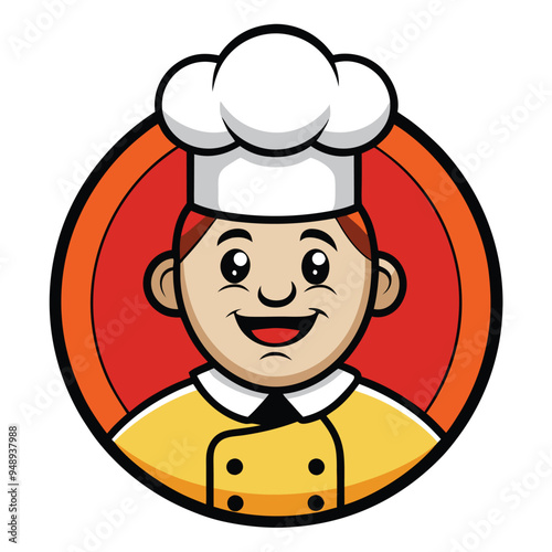 Chef Mascot cartoon mascot logo design