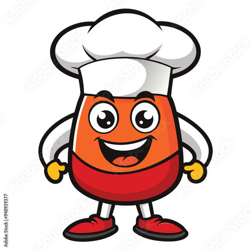 Chef Mascot cartoon mascot logo design