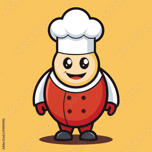 Chef Mascot cartoon mascot logo design