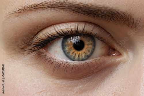 close up of a cute female eye ,Write a scene where a character with tigers eye ,Eye with green iris,Cropped close up bloodshot eye,Close up detail beautiful female eye macro, fashion naturel makeup.