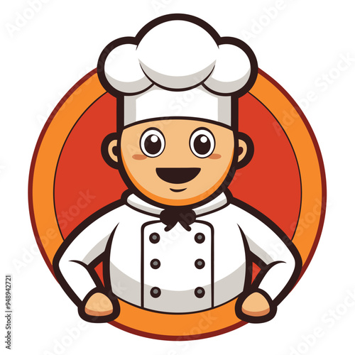 Chef Mascot cartoon mascot logo design