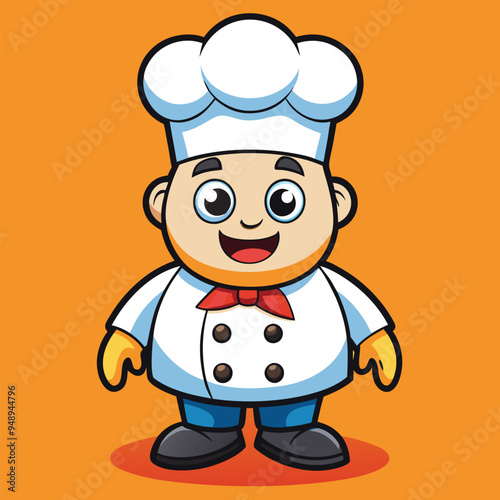 Chef Mascot cartoon mascot logo design