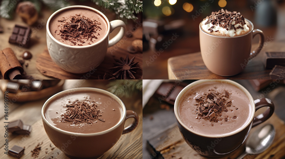 cup of coffee with chocolate